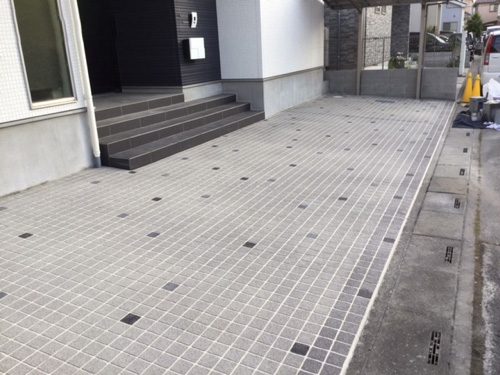 短期間で印象を一新したマットスプレー施工後